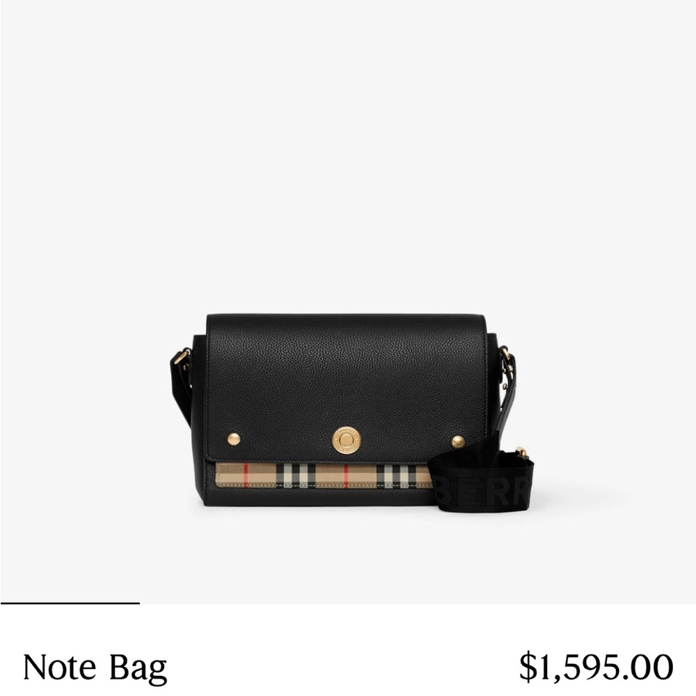 Burberry Note Bag and Wallet - Picture 2 of 14